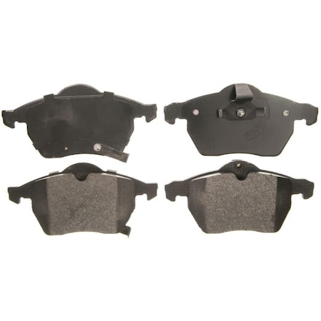 Wagner Brakes Semi-Met Disc Pad Set, Zx819 ZX819